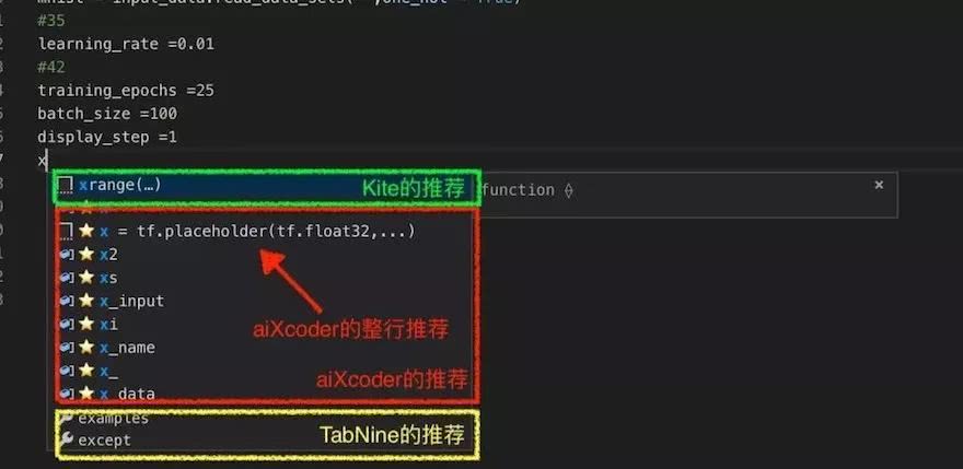 实际IDE中代码补全对比