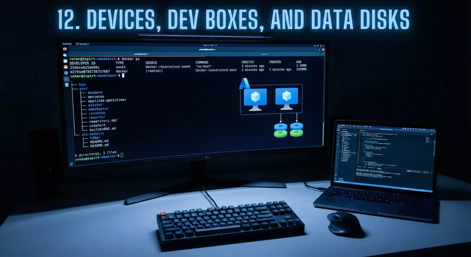 Devices, Dev Boxes, Data Disks