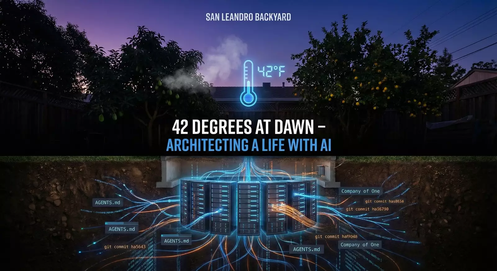 42 Degrees at Dawn: Architecting a Life with AI