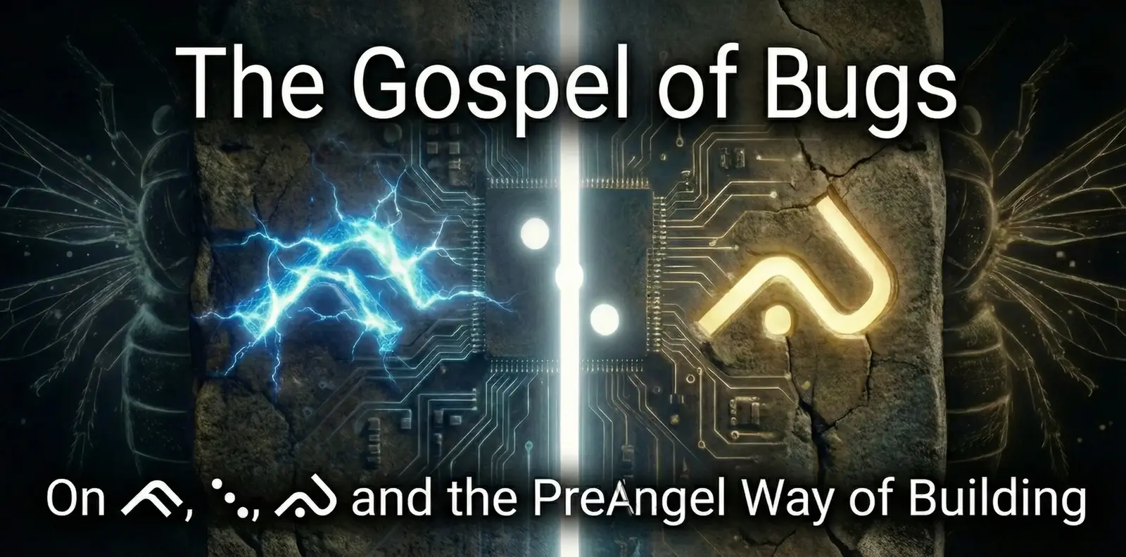 The Gospel of Bugs: On ᨃ, ᨞, ᨁ and the PreAngel Way of Building